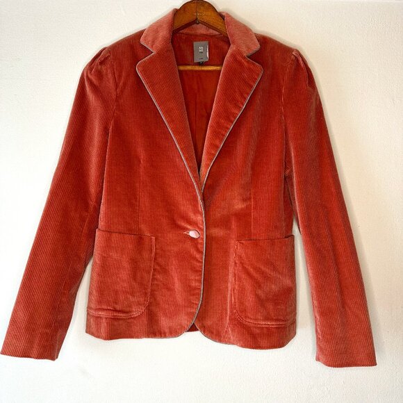 Salmon Corduroy Jacket - Picture 1 of 9